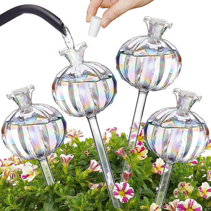 Simulated Glass Automatic Plant Watering Bulbs Shape Flower Plant Water Dripper Lightweight Plant Device Drip Irrigation System