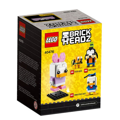 Lego Bloco Fangtouzi Série 40476 Margarida Pato Brinquedo de Montar Quebra-Cabeça Infantil Presente