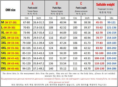 2024 New in Wide Leg Pants Men Autumn Straight Elastic Waist Baggy Cargo Trouser Male Relaxed Streetwear Sweatpant Plus Size Big