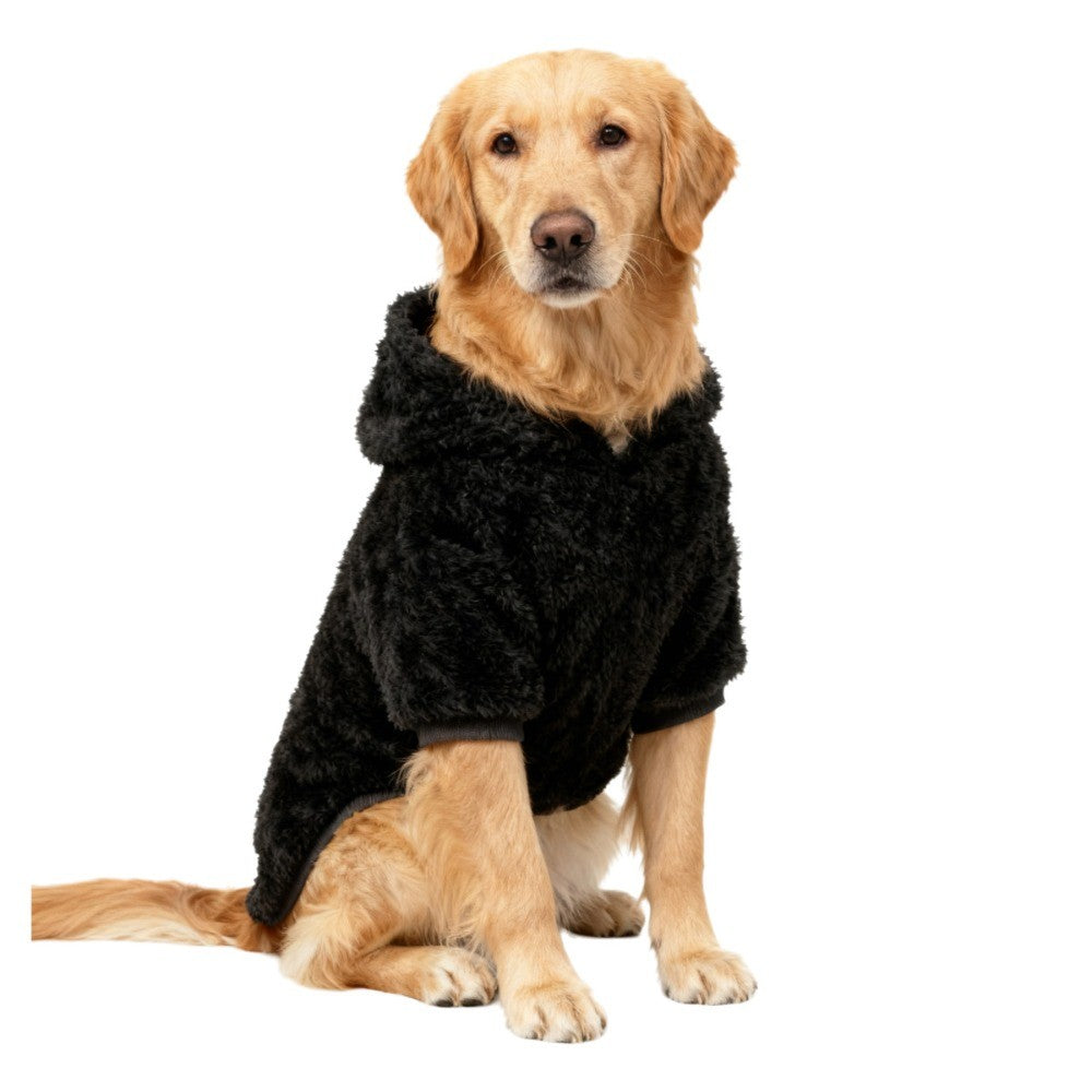 Roupas de Inverno para Cães, Moletom Quente de Lã para Cães de Porte Médio e Grande, Casaco Macio de Pelúcia para Cães, Roupas para Labrador Golden Retriever