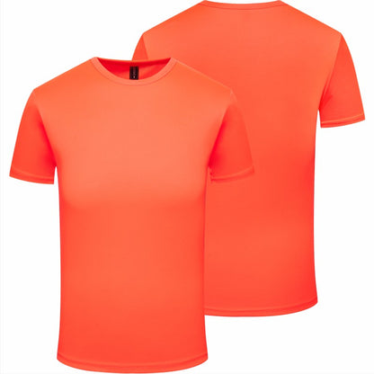 Quick-drying T-shirt Custom Logo Breathable Sports Top Embroidery Personalized Logo Team Activity T-shirt Print Pattern 2025