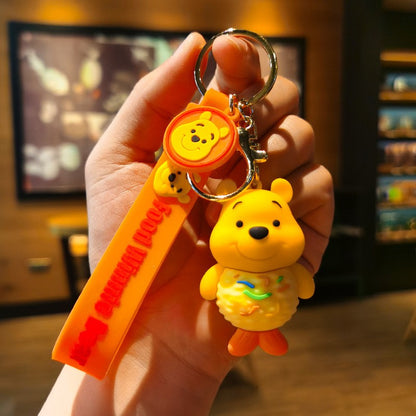 New Kawaii Anime Disney Keychain Toy Story Personalized Variety of Cartoon Doll Keyring Key Chain Car Pendant Kids Toys Gifts