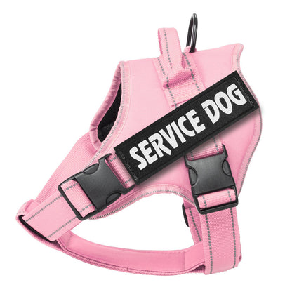 Personalized dog harness custom name tag doberman pinscher breathable adjustable pet harness suitable for medium and large dogs