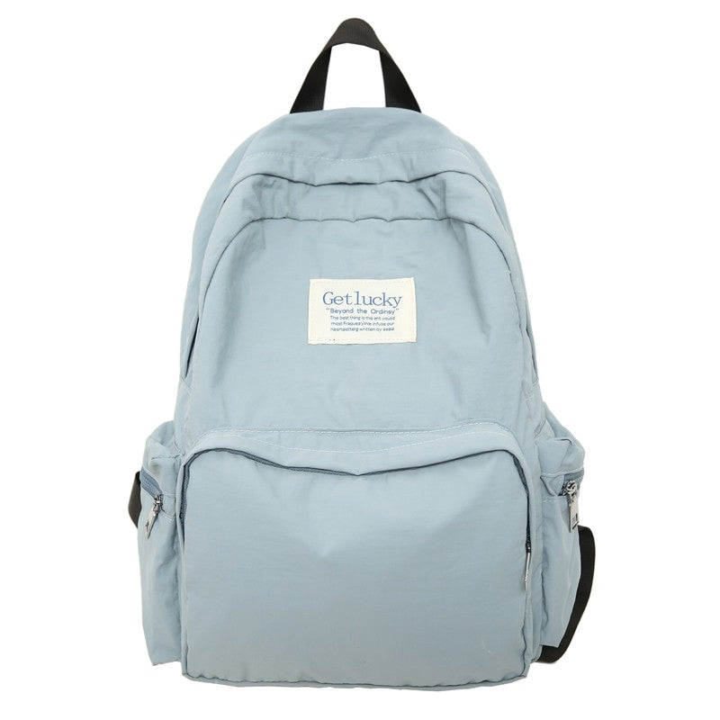 Men's and women's leisure travel bags, campus large capacity backpacks, backpacks, city camping leisure travel storage bags