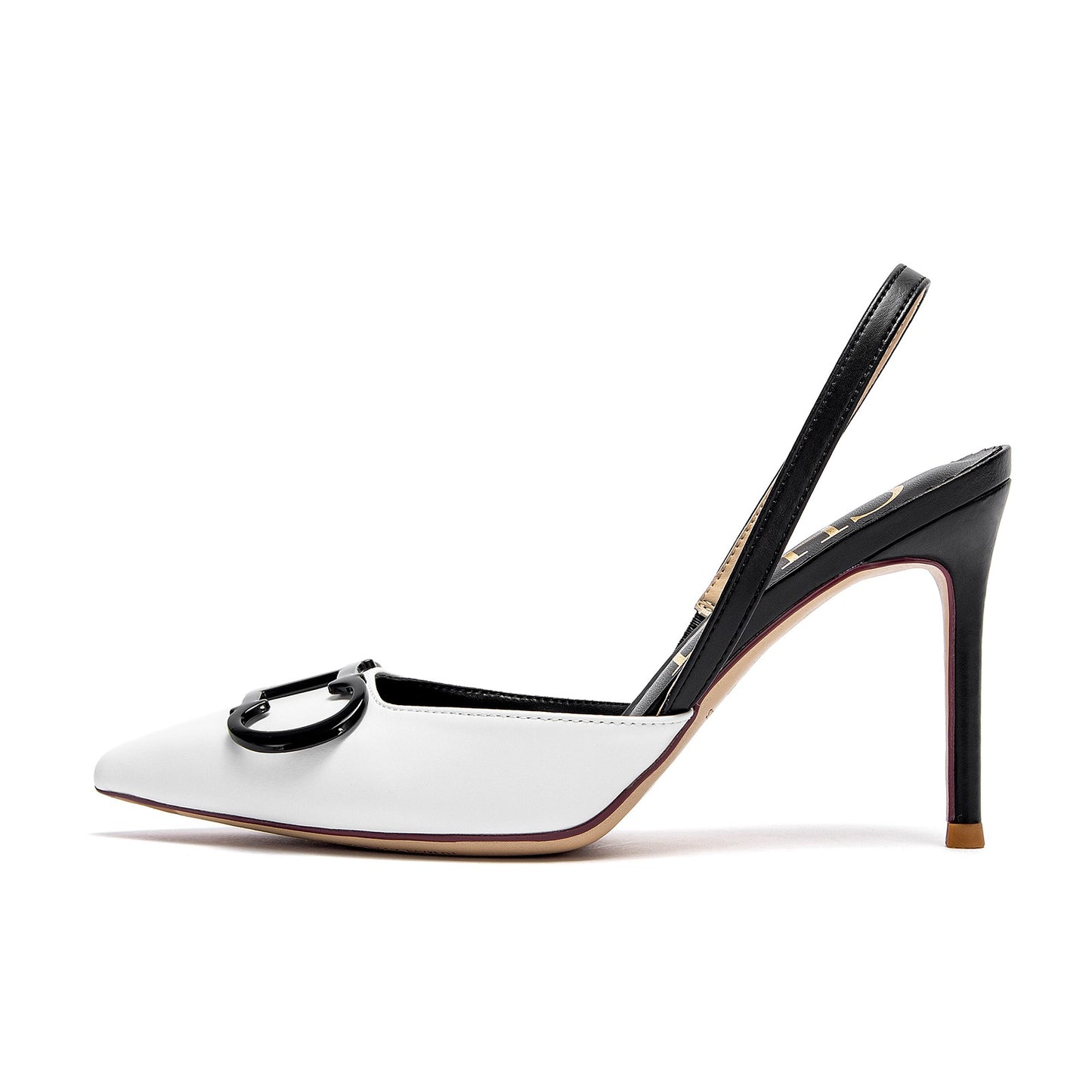 CHCH Salto Alto Feminino 2025 Ponta Fina Destiny Bico Fechado Salto com Tiras Sapatos de Festa Casamento Sexy 9cm