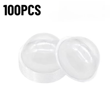 10/20/50/100PCS Plastic Transparent Hemisphere Cover DIY Candy Dome Set Christmas Halloween Party Toys Gift Packaging Cover