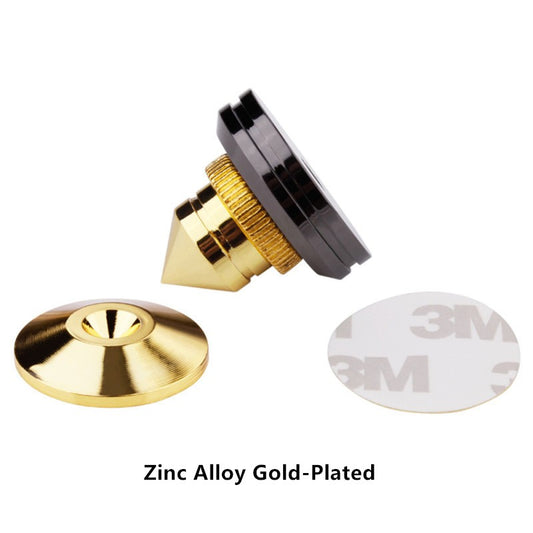 Speaker Spike Base M28*26 Pure Copper Foot Nail Aluminum Tripod Subwoofer Amplifier Speaker Pad For Amp CD DVD Player Feet