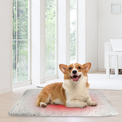 Almofada de Cama para Gatos Autoaquecível Tapete Térmico Autoaquecido para Cães e Gatos Colchonete Lavável para Animais de Estimação Confortável para Gatos Internos e Cães Pequenos