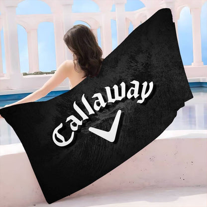 G-Golf-C-Callaway Big Microfiber Beach Towels Quick Dry Towel Sand Beach Towels Pool Towel for Travel Swim Pool Yoga