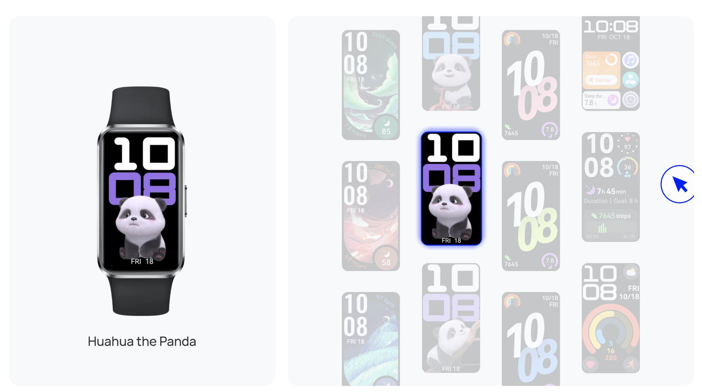 2025 NOVO Smartwatch HUAWEI Band 10 Original Compatível com IOS e Android, Monitoramento do Sono, Monitor de Saúde, 14 dias de bateria