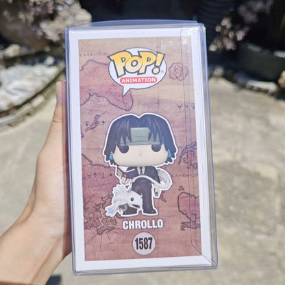 Funko Pop Hunter×Hunter Boneco de Ação Anime Chrollo Edição Limitada Modelo Brinquedo Colecionáveis Estatueta Bonecos Brinquedos Presente para Crianças
