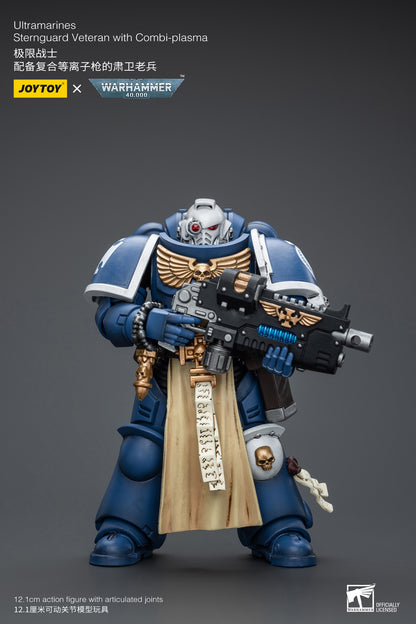 JOYTOY Warhammer 40k 1/18 Action Figures Anime 12,1cm Ultramarines Sternguard Veteran Coleção Modelo Brinquedos