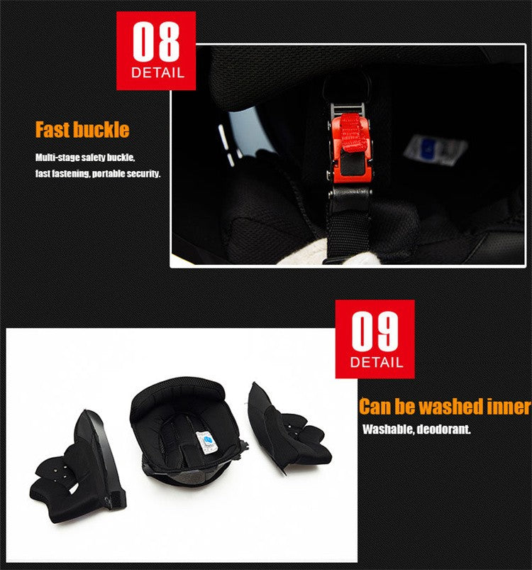 Capacetes de Moto Fechados Mais Recentes para Downhill Casco de Moto para Motociclismo Capacete De Moto Aprovado pelo DOT para Homens e Mulheres Kask GXT