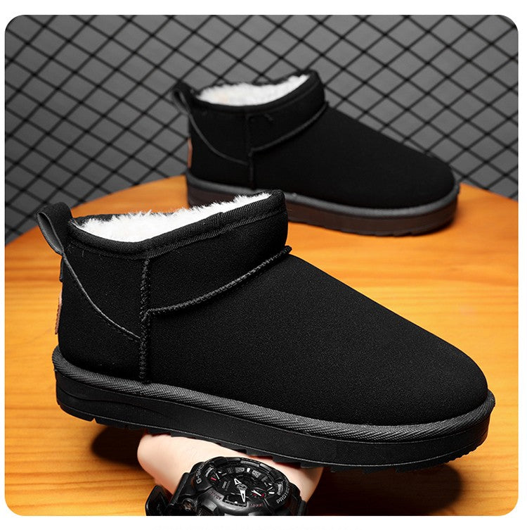 Snow Boots Man Shoes Men Korean Climate Lot Shoes Original High Heel Ankle Boots for You Women Sneakers Brown Boot Mens Shoe