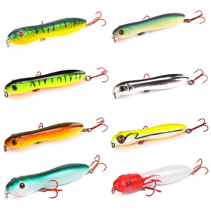 Fishing Lures Pesca 10.5cm 15.6g Topwater Artificial Snake Head Pencil Isca Hard Bait Wobblers Trolling Jigbait Fishing Tackle