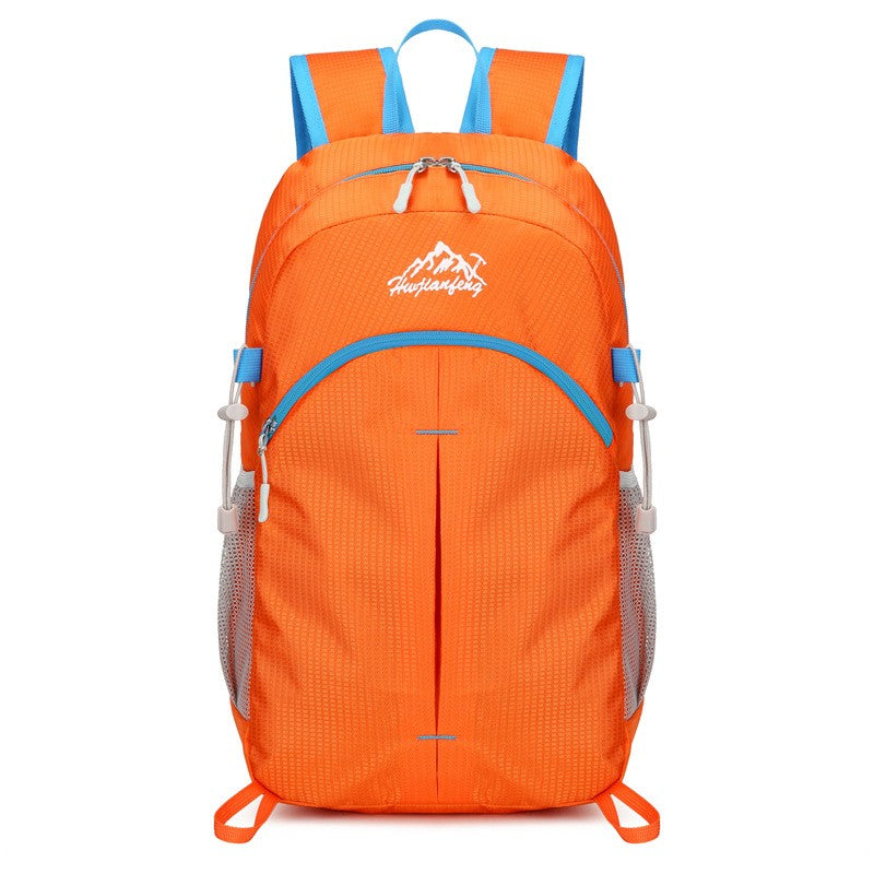 Mochila de Caminhada Unissex Ultraleve Dobrável Masculina e Feminina para Viagem ao Ar Livre Ciclismo Nylon