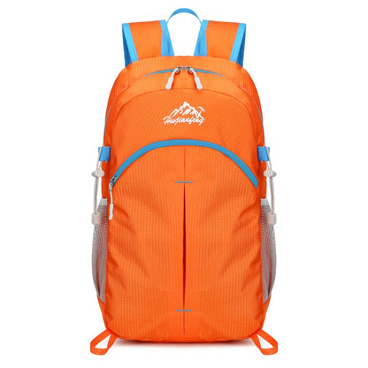 Mochila de Caminhada Unissex Ultraleve Dobrável Masculina e Feminina para Viagem ao Ar Livre Ciclismo Nylon