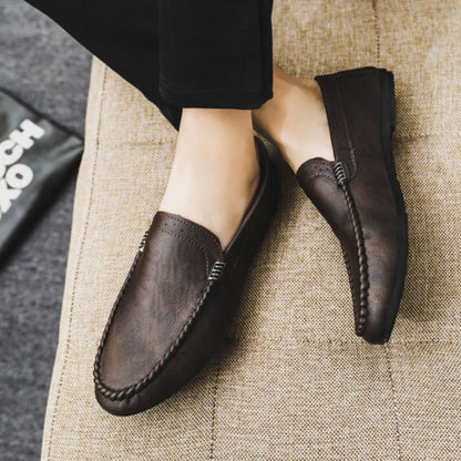 Sapato Social Casual Masculino de Couro Preto Marrom Barato Liquidação Novos Sapatos Masculinos Oficiais Legítimos Cavalheiro 39