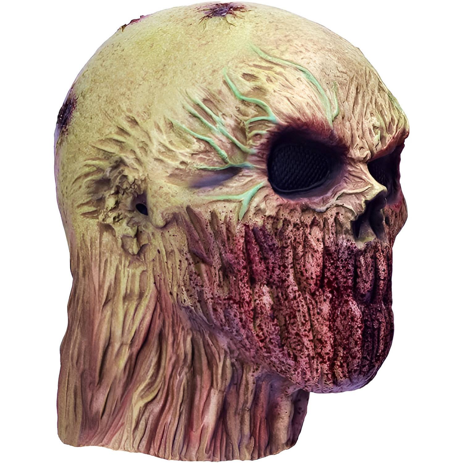 Scary Skull Zombie Mask Cosplay Realistic Horror Bloody Vampire Skeleton Party Latex Helmet Halloween Party Costume Props