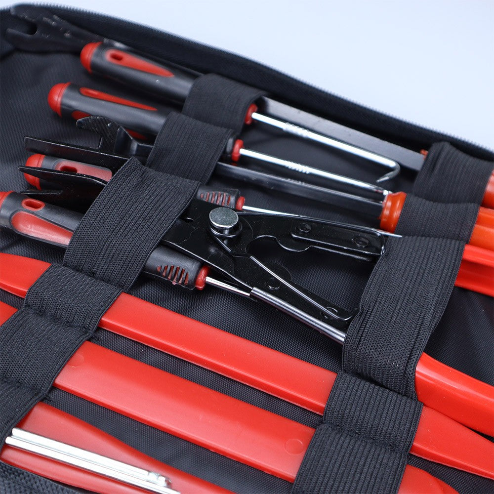 Car Trim Removal Tool Kit for Door/ Pannel/ Audio Dashboard/ Plastic Rivets/ Bumper/ Fastener Clips DIY Car Panel Disassembly