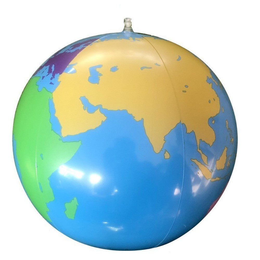 30cm Inflate Globe Beach Ball Toy Map Education Geography Teaching Balloon Props Kid Birthday Gift Water Pool Air Globos Ball