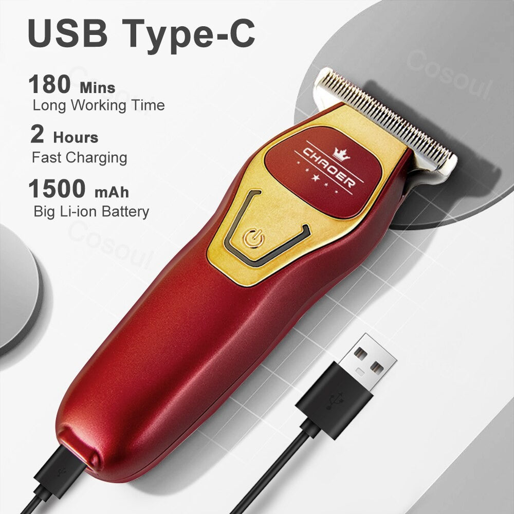 Hair Trimmer Mini Portable Electric Hair Clipper Rechargeable Small Hair Clipper Bald Head Hair Trimmer Barber Haircut Shaver