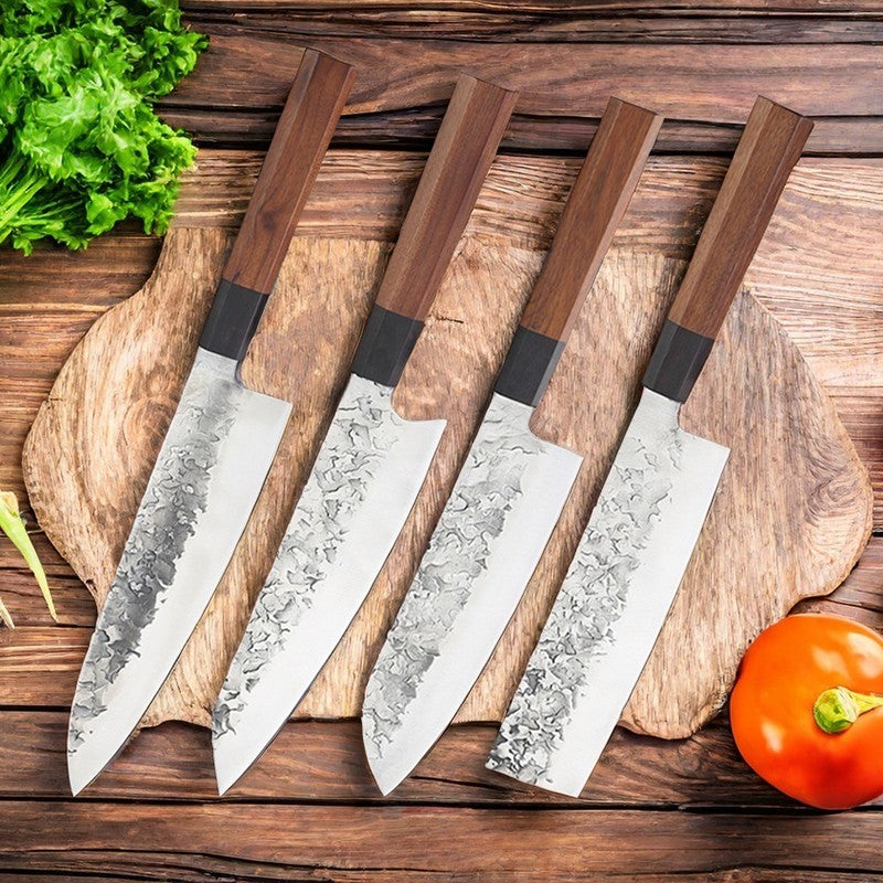 Forged Japanese Chef Knife Kitchen Professional Meat Cleaver Slicing Boning Vegetable Cutting Sushi Knife Cooking Tools