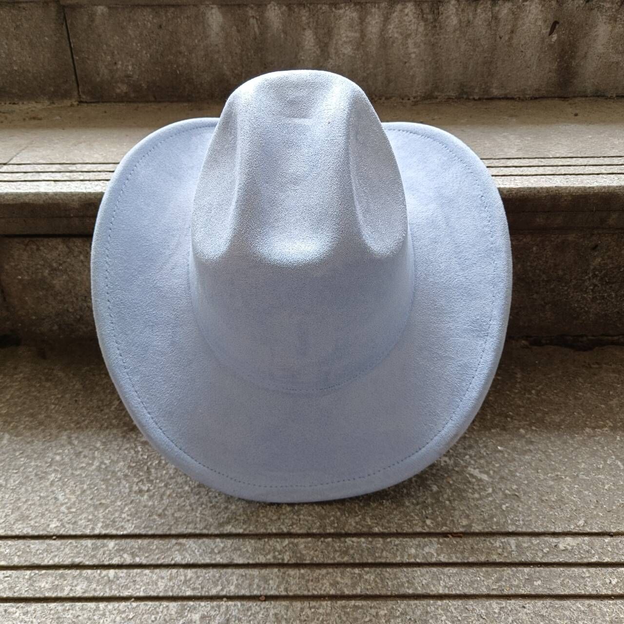 Suede Cowboy Hat Double Concave Top Classic Vintage Mens Womens Western Cowboy Hat ?????????? ?????