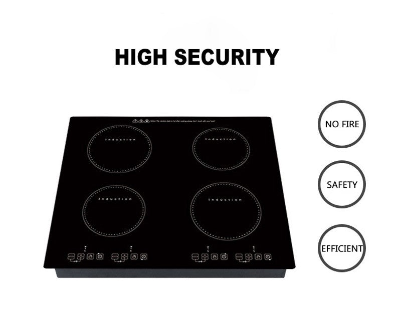YUNLINLI Factory Electric Hob Four Burners Indution Cooker Cooktop High-power Kitchen Appliances Induction Cooker Stove