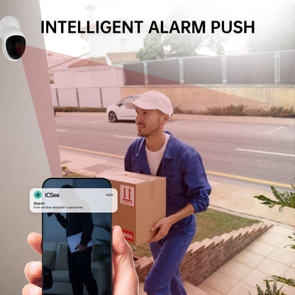 4MP Baby Monitor Wifi IP Camera Smart Home Indoor Cube Cam Human Detection Two Way Audio Wireless Security Surveillance Icsee