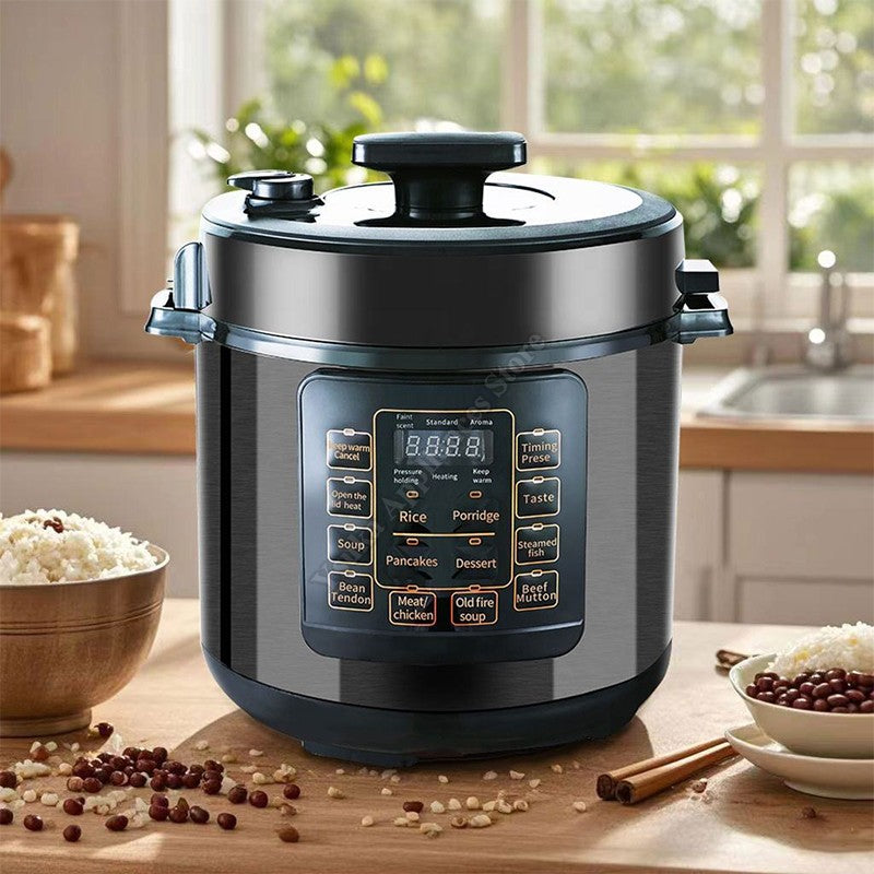 Panela de Pressão Elétrica 6L? Multicook 6 em 1 Panela de Pressão Panela de Cozedura Lenta Saltear Cozinhar a Vapor?