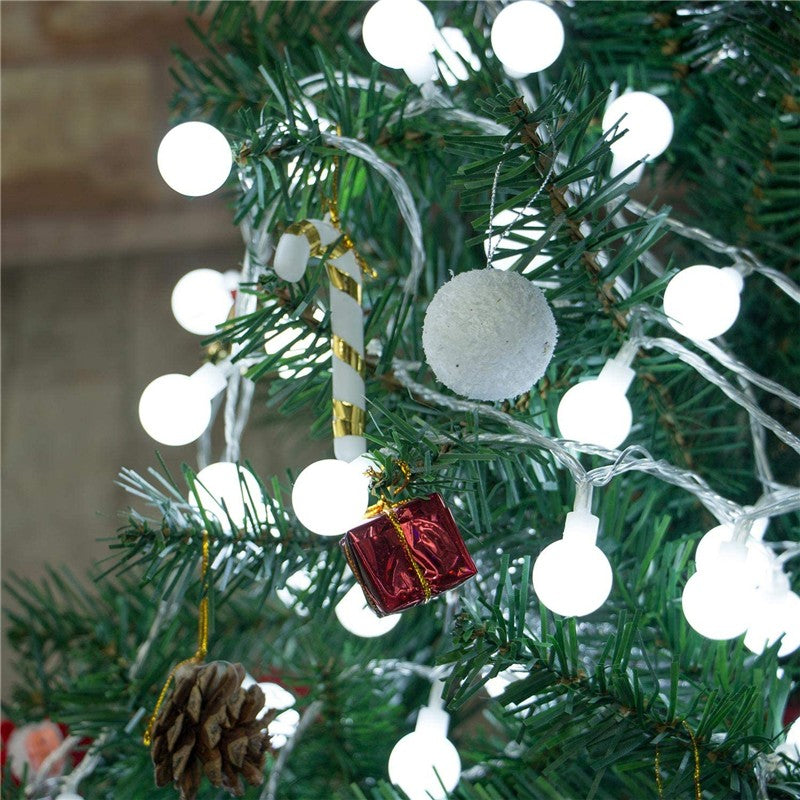 Led Globe String Lights USB Fairy String Light 50 Leds Plug in Decor for Indoor Outdoor Party Wedding Christmas Tree Garden