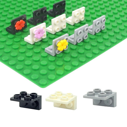 Compatible 21712 44728 3956 99207 36841 36840 99781 99780 Changeover Building Blocks Wall Panel Bracket Corner Connectors Toys
