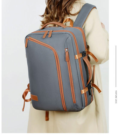 Backpack Unisex New Simple Business Computer Backpack Outdoor Large Capacity Travel Bag Student School Bag for Boys