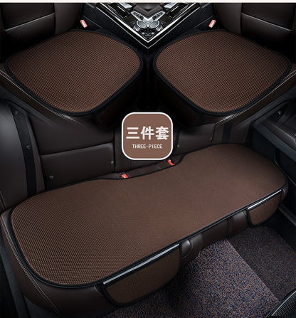 1pc Seat Cushion Protector Pad  Ice Silk Seat Cushion Pad Breathable Four Seasons Automobiles Covers For Most Car Universally