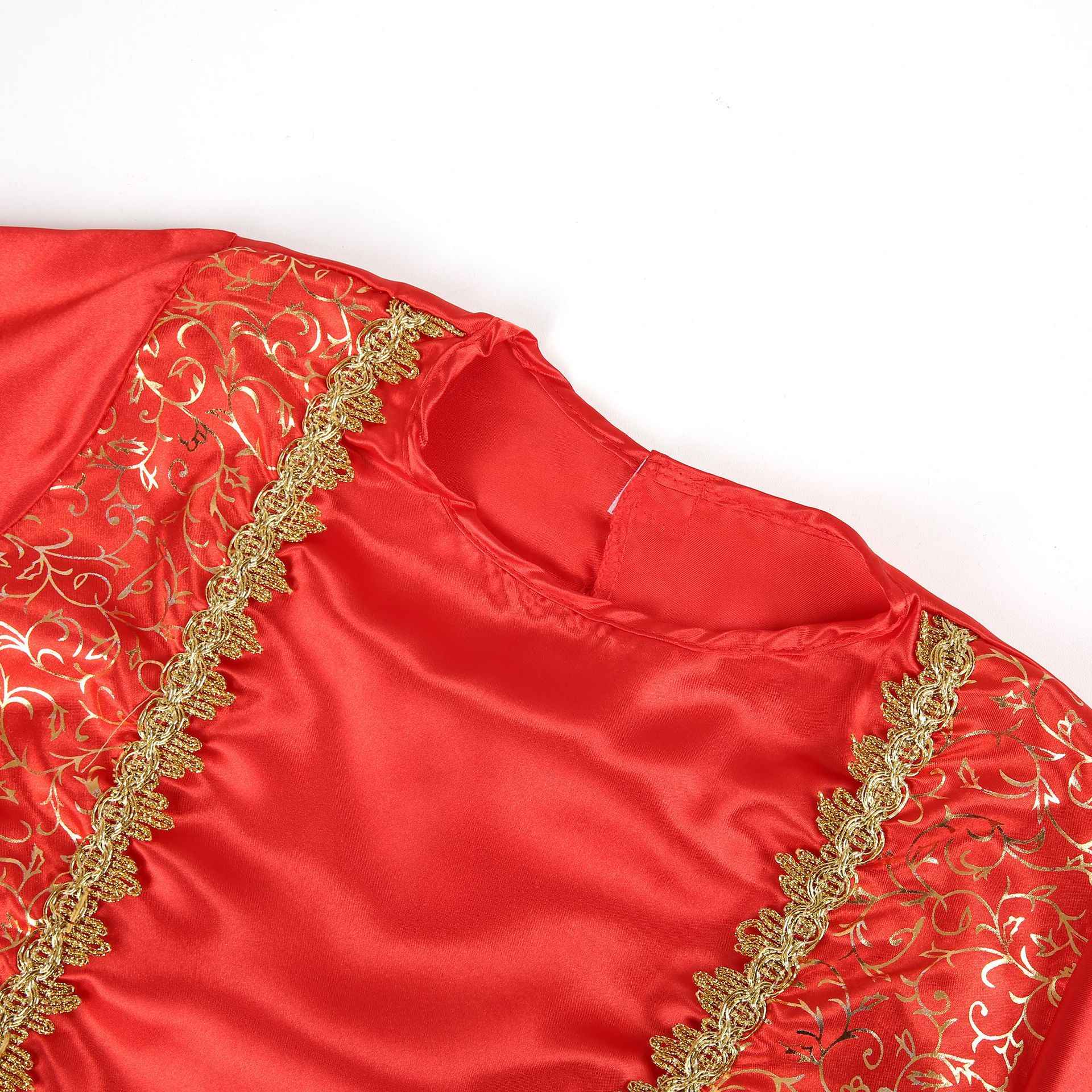 Boys India Arab Aladdin Cosplay Lamp genie costume Masquerade Party Halloween Carnival Party Costumes Arabian Prince Costume