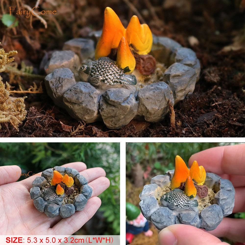 Miniature Fairy Garden Squirrels Set Miniature Forest Animal Figures Figurines Kit Mini Garden Supplies Bonsai Decorations