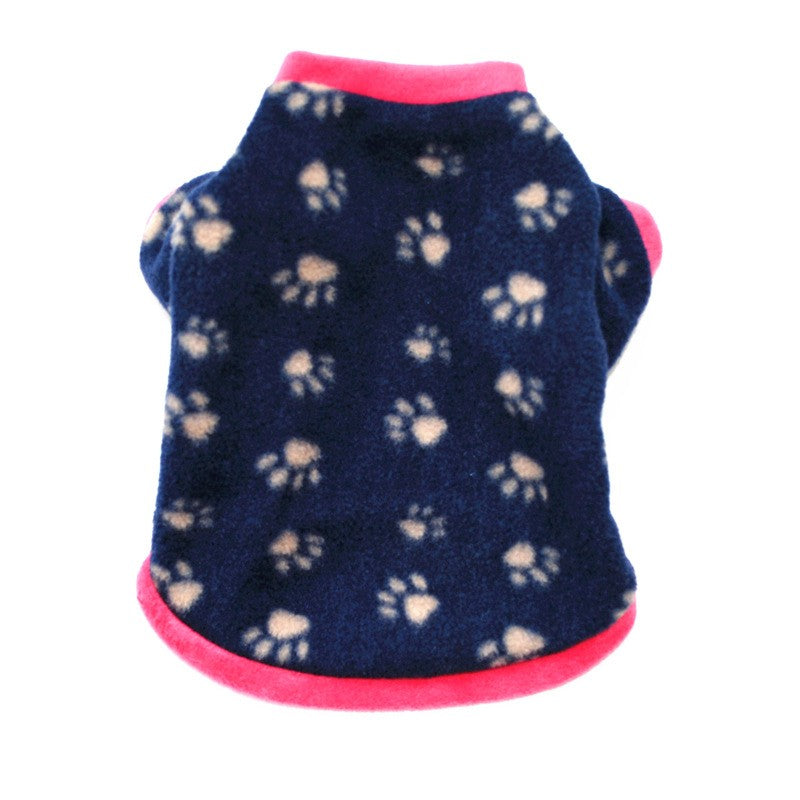 Roupas de Inverno para Cães de Estimação Chihuahua Casaco de Cachorro Filhote de Cachorro Roupas de Lã para Pug Teddy Estampadas Casacos Jaquetas Roupas Quentes para Animais de Estimação ????