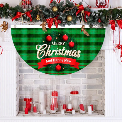 VIKAMA Merry Christmas Flag Banner Season's Greetings Decorations For Home Christmas Gatherings Garden Courtyard Banner