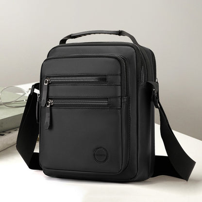 Fashionable Men's Crossbody Bag, Adjustable Shoulder Strap, Multiple Pockets, Business Bag, Commuting Bag, Daily Bag, Etc