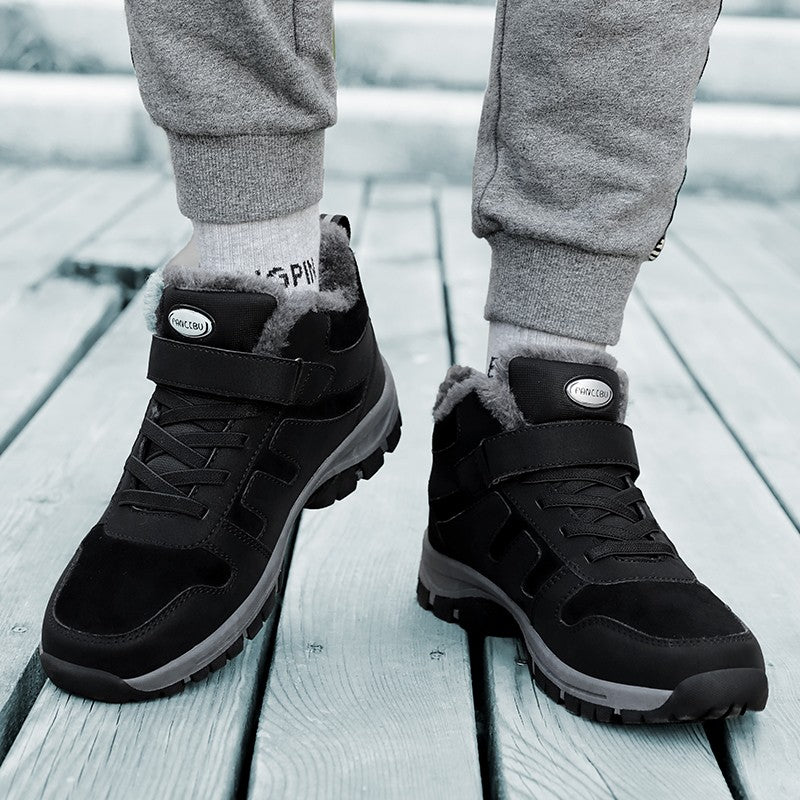 2025 Women Winter Snow Boots For Men And Women Outdoor Hiking Boots Non-Slip Warm Woman's Sneakers Size 35-45 Ankle Footwear