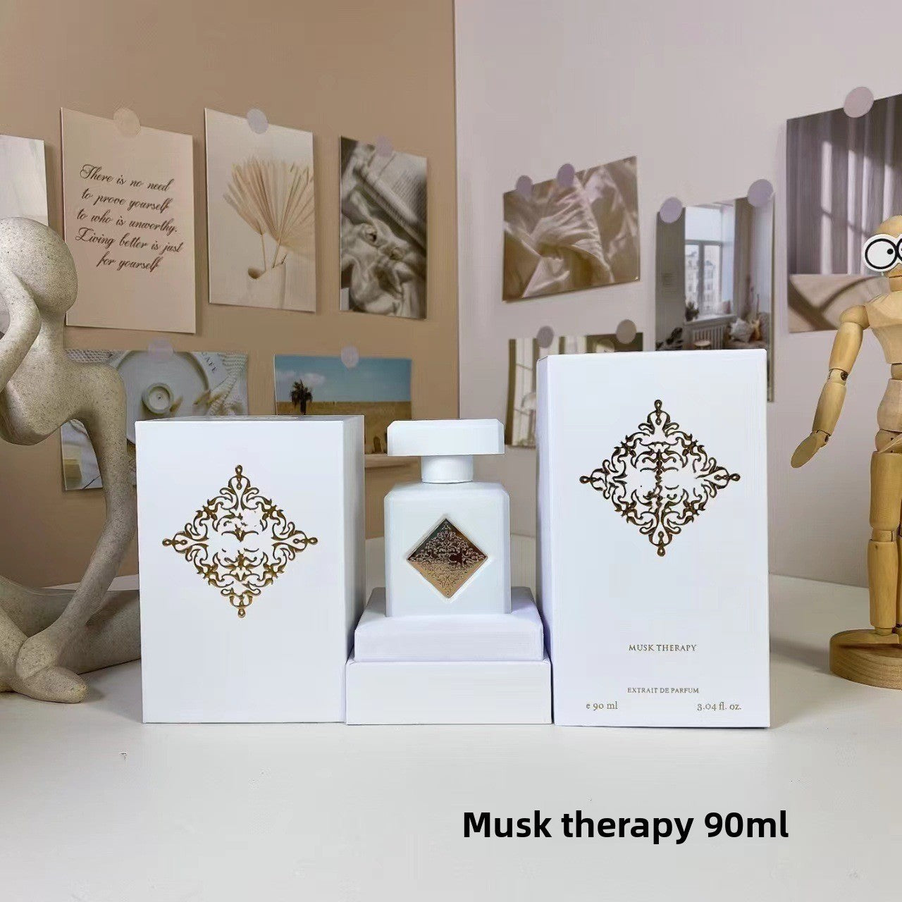 90ML Perfume Oud Vanilla Musk Rose for Elegant Rich Unisex Long-Lasting Oriental Woody Scent Daily Fragrance Niche Perfumes