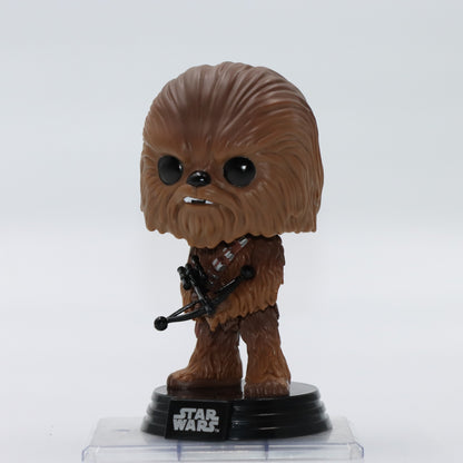Funko Pop Original Star Wars Chewbacca #596 Boneco de Ação Figura de Vinil Modelo de Brinquedo Presente Boneca Colecionável Decoração