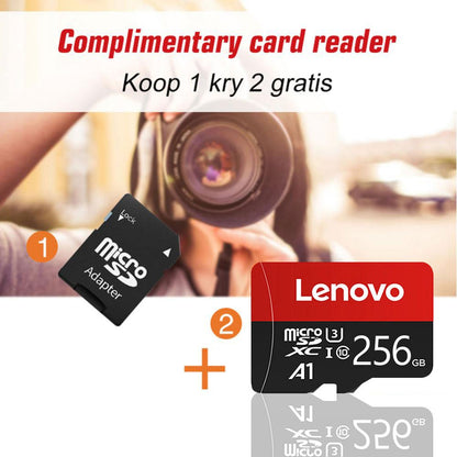Cartão SD Lenovo Original 1TB Micro TF Mini SD 256GB 512GB 128GB 64GB Cartão de Memória TF Flash para Celular/Computador/Câmera Dropshipping