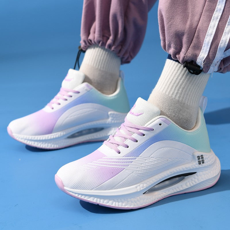 Ultra Light Comfortable Men's Sports Training Shoes Men’s Running Shoes Breathable Thick Sole Shock-absorbing Marathon Sneakers