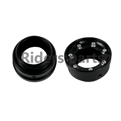 Motorcycle Slip On Exhaust Mufflers Tips End Caps For Harley Touring CVO Street Road Electra Glide Road King FLHR 1995-up