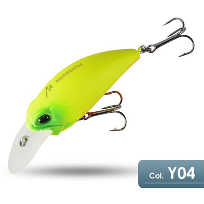 MEREDITH JERK CRANK M65 8A 14g Hot Model Isca de Pesca Artificial Rígida 11 Cores Wobbler Minnow Profissional de Qualidade Profundidade 2.0-2.5m