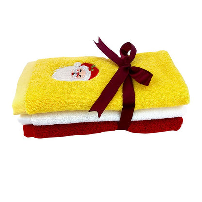 Christmas towels and bath towels, Christmas red towel and bath towel set, Merry Christmas bathroom supplies, Christmas gifts