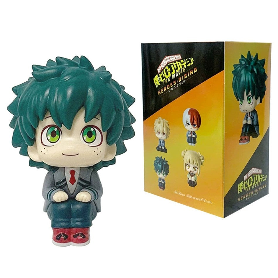 Em Estoque Novo Anime My Hero Academia Midoriya Izuku Bakugou Katsuki Ochaco Uraraka Bonecos de Anime Brinquedos para Crianças Presente de Natal