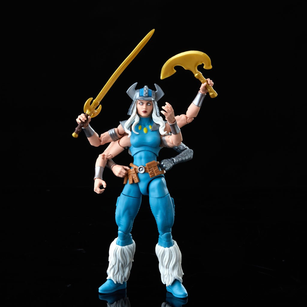 Boneco de Ação Marvel Legends Retro Wolverine Espiral Avalanche Longshot Dark Phoenix Multiple Man 6"